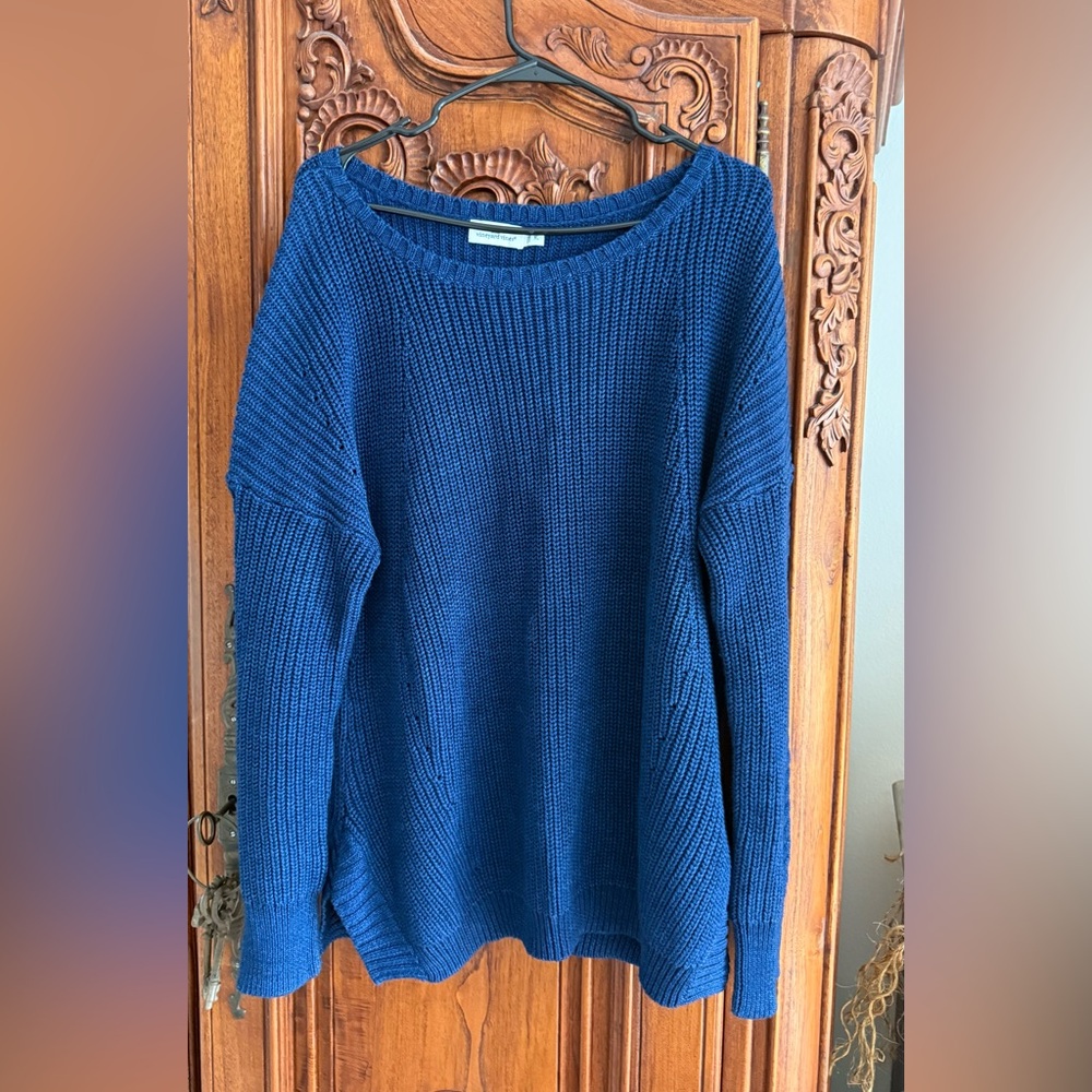 Vineyard Vines Women's Rich Blue Sweater